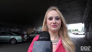 Blowjob only - Busty babe with big tits loves sucking cock.