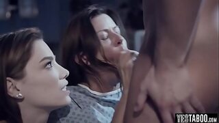 Female patient relives sexual experiences.
