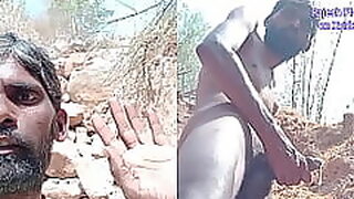 Rajesh Playboy 993 Outdoor Masturbating Big Cock in the Jungle