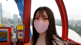 マスクde本物素人『準ミスキャンパス』FC2に再降臨！！　あの正真正銘の有名大学の本物の『準ミスキャンパス』に、観覧車でディープ＆フェラ、、、超絶綺麗な顔立ちは必見、中出し２回戦、『個人撮影』個撮オリジナル２５１人目