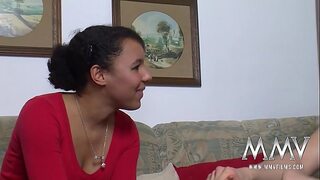 MMV Films shy amateur ebony teen.