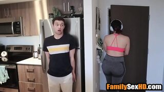Pranking and fucking my fat ass sister during quarantine.
