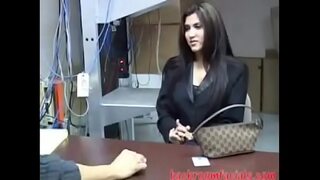 Stupid Latina fooled into casting.