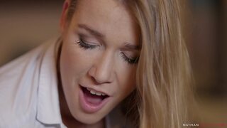 Horny young natural beauty Alexis Crystal lets Ian Scott fuck the brain and wreck her asshole.