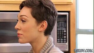 Lily LaBau gets fingered.