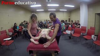Clase 3 de masaje erótico anal.