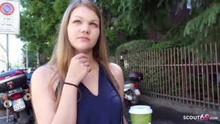 German Scout - Erster Anal Sex f&uuml;r Studentin Amanda bei Casting.