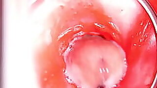 Camera inside pussy: Big cumshot in pussy! Best internal ASMR.