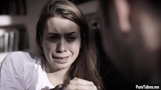 Weird psychiatrist fucks a patient's tight pussy.