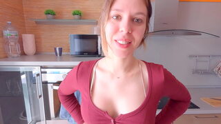 Stepmother sometimes allows herself to relax with her stepson.
